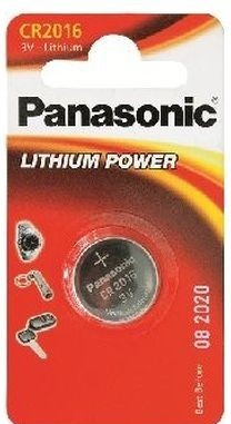 Батарейка Panasonic CR2016 bat 3B Lithium 1шт CR-2016EL1B - 532612