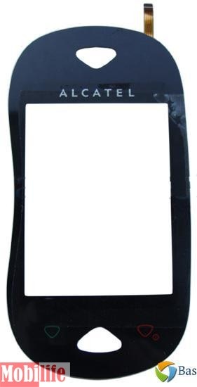 Сенсорное стекло (тачскрин) для Alcatel OneTouch 880 черный
