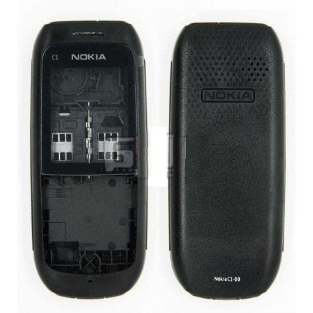 Корпус Nokia C1-00 Черный - 507278