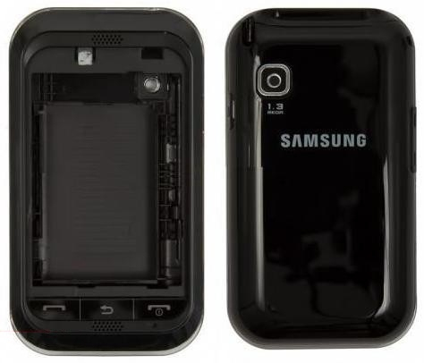 Корпус Samsung C3300 Черный - 507376