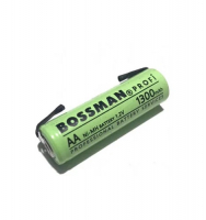 Аккумулятор промышленный Bossman AA 1.2V Ni-Mh 1300mAh (с контактами)