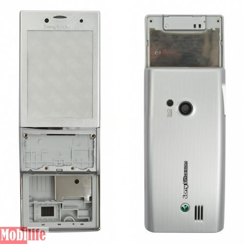 Корпус для Sony Ericsson J20 серебристый - 534303
