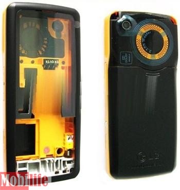 Корпус для LG GM200 Черно-Оранжевый - 510956