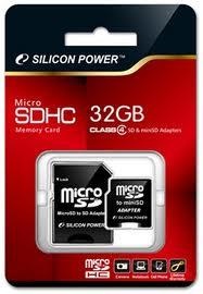 Silicon Power 32 GB SDHC class 4 - 115602