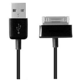 Дата-кабели USB Samsung для Galaxy Tab Черный ECC1DP0UBECSTD original - 526547