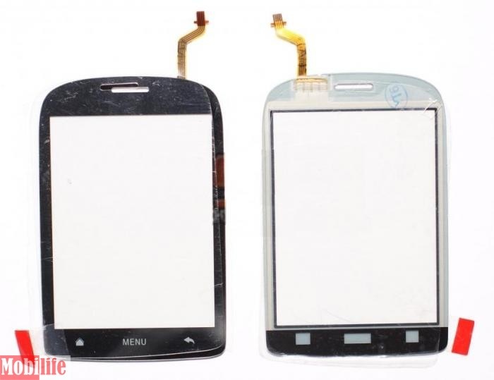 Сенсорное стекло (тачскрин) для Huawei U8110 серебристый