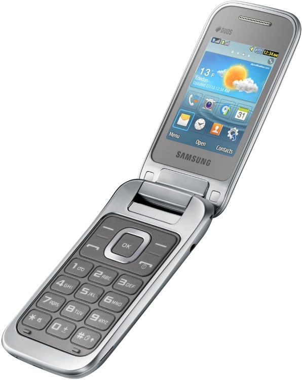 Samsung C3592 Duos titanum silver - 