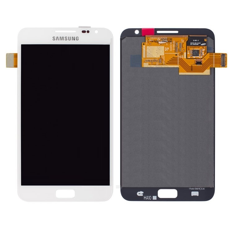 Дисплей Samsung N7000, i9220 Galaxy Note с сенсором Белый Original - 520422