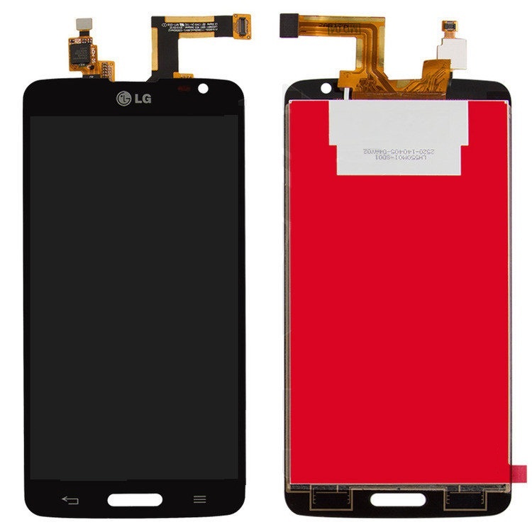 Дисплей для LG D680 G Pro Lite, D682 с сенсором черный - 540863