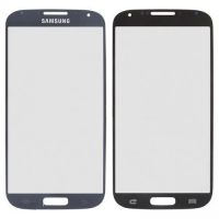 Стекло дисплея для ремонта Samsung i337, i9500, i9505 Galaxy S4 Синий