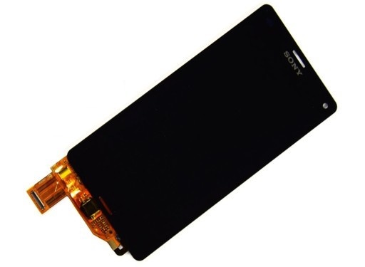 Дисплей для Sony D5803 Xperia Z3 Compact (Mini), D5833 с сенсором и рамкой черный - 548077