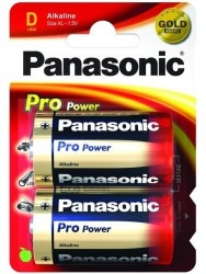 Батарейка Panasonic D LR20 Pro Power Alkaline 2шт LR20XEG2BP Цена упаковки. - 532627