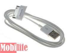 Дата-кабели USB Samsung для Galaxy Tab Белый ECC-1DP0UWE