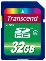 Карта пам'яті Transcend 32 Gb SDHC class 4 TS32GSDHC4
