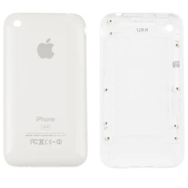 Задняя крышка Apple iPhone 3GS 16Gb белая - 537215