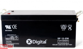 Аккумулятор X-DIGITAL SP 12-230 (SW122300) 230Ah