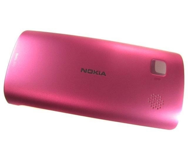 Задняя крышка Nokia 500 Belle розовый оригинал - 538012