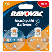 Батарейка для слуховых апаратов Rayovac zinc-air 13 (PR13, ZA13, P13, s13, 13HPX, DA13, 13DS, PR48, PR13H, HA13, 13AU, AC13) Цена за 1 елемент.