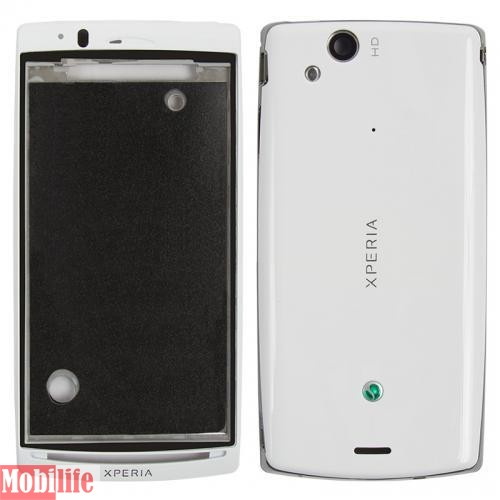 Корпус для Sony Ericsson Xperia Arc LT15, LT18i, X12 пан. Белая - 522793