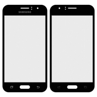 Стекло дисплея для ремонта Samsung J120H Galaxy J1 (2016) черное
