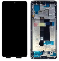 Дисплей Xiaomi Redmi Note 13 Pro 5G с сенсором и рамкою, черный (OLED)