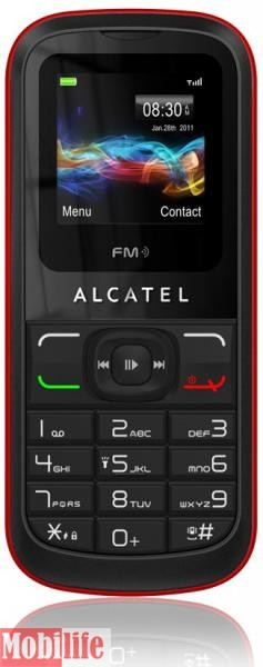 Alcatel OneTouch 306 Cherry Red - 