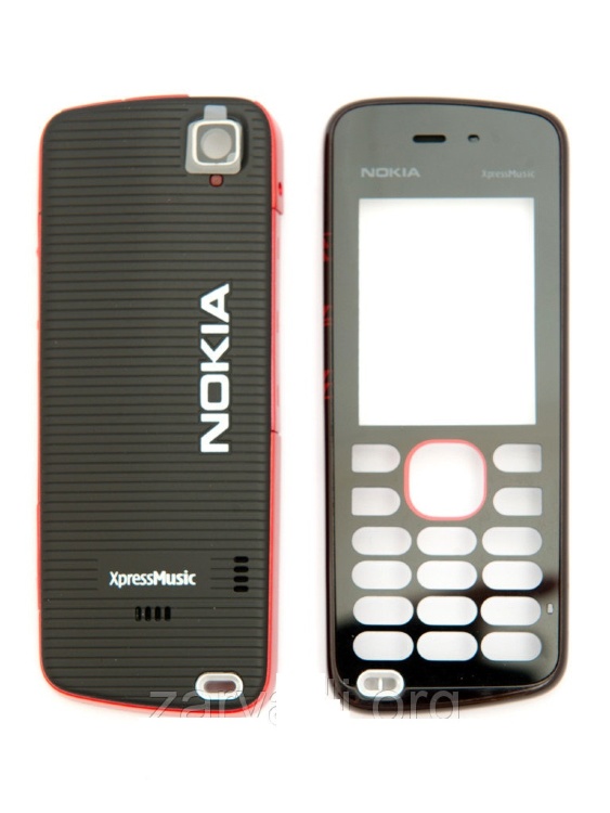 Корпус Nokia 5220 Красный - 201329
