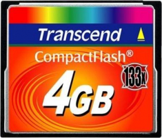 Карта памяти Transcend 4 Gb Compact Flash 133x