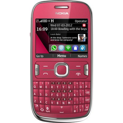Nokia Asha 302 Red - 