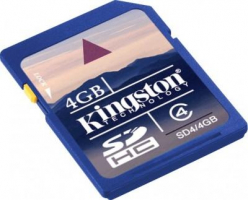 Kingston 4 GB SDHC Class 4 SD4/4GB