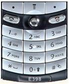 Клавиатура (кнопки) Motorola E398