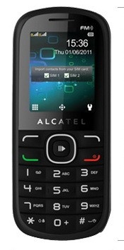 Alcatel OneTouch 318DX Black - 