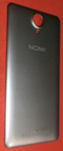 Задня кришка Nomi i5010 Evo M Сріблястий Оригінал - 553376 Задня кришка Nomi i5010 Evo M Сріблястий Оригінал - 553376