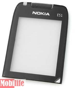 Защитное стекло для Nokia E51 черный - 534627