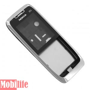 Корпус для Nokia E51 серебро Best - 526859