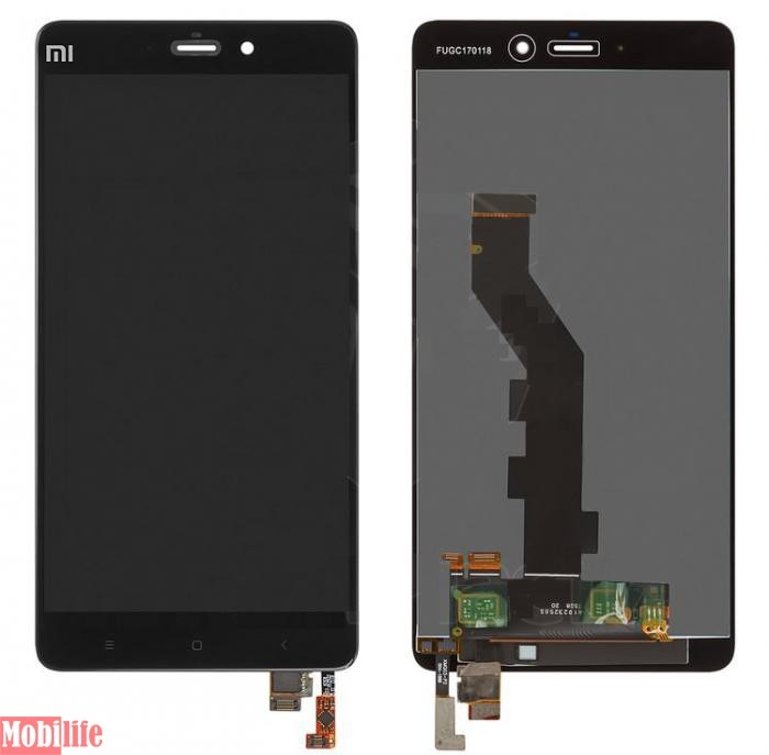 Дисплей для Xiaomi Mi Note Pro с сенсором черный - 551075