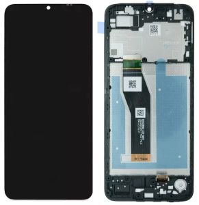 Дисплей Motorola Moto E13 (XT2345) с сенсором и рамкой, black - 923084 Дисплей Motorola Moto E13 (XT2345) с сенсором и рамкой, black - 923084