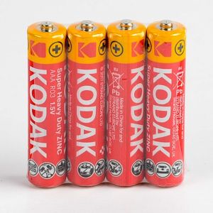 Батарейка Kodak AAA R03 Super Heavy Duty 4шт Цена за 1 елемент - 512774