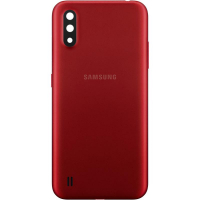 Задня кришка Samsung A015 Galaxy A01 Червоний