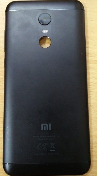 Задняя крышка Xiaomi Redmi 5 Plus Черный - 556069