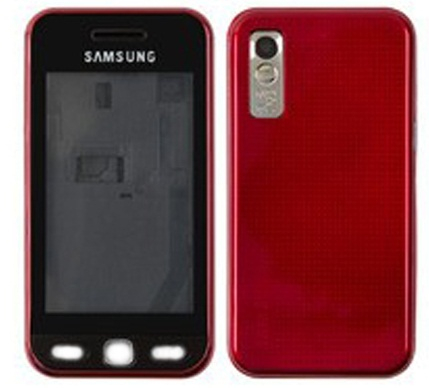 Корпус Samsung S5230 Star Красный - 507309