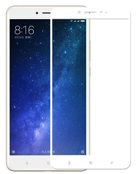 Защитное стекло Xiaomi Redmi 6, 6A, 2.5D белое - 557062