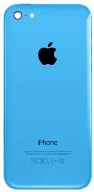 Задняя крышка Apple iPhone 5C синий - 538883