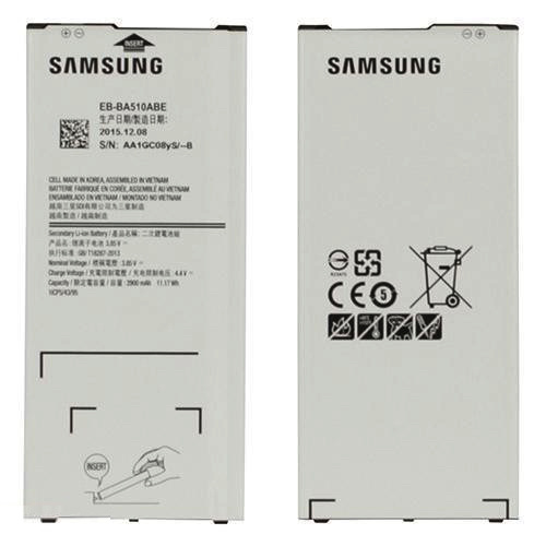 Аккумулятор для Samsung EB-BA510ABE, A510 Galaxy A5 2900mAh - 549074