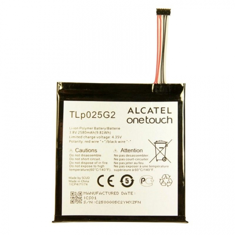 Аккумулятор для Alcatel TLp025G2, TLp025GC, One Touch 9003X, Pixi 4 - 560149
