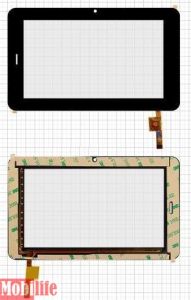 Тачскрин для Prestigio 7 7170B3G Prime 3G (EST-04-0700-0314 V2) Black