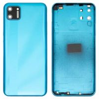 Задняя крышка Realme C11 blue (со стеклом камеры)