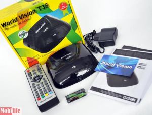 Тюнер World Vision T38 (DVB-T2, T) з кабелем Тюльпани - 546508 Тюнер World Vision T38 (DVB-T2, T) з кабелем Тюльпани - 546508