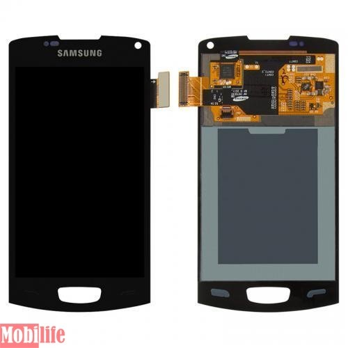 Дисплей (экран) для Samsung S8600 Wave 3 с сенсором Черный Оригинал - 537531