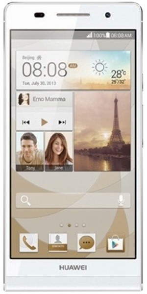 Смартфон Huawei Ascend P6-U06 Белый - 